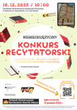 Konkurs Recytatorski 2025 DE - 1