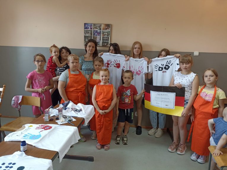 Górowo Iławeckie – Malowanie na koszulkach