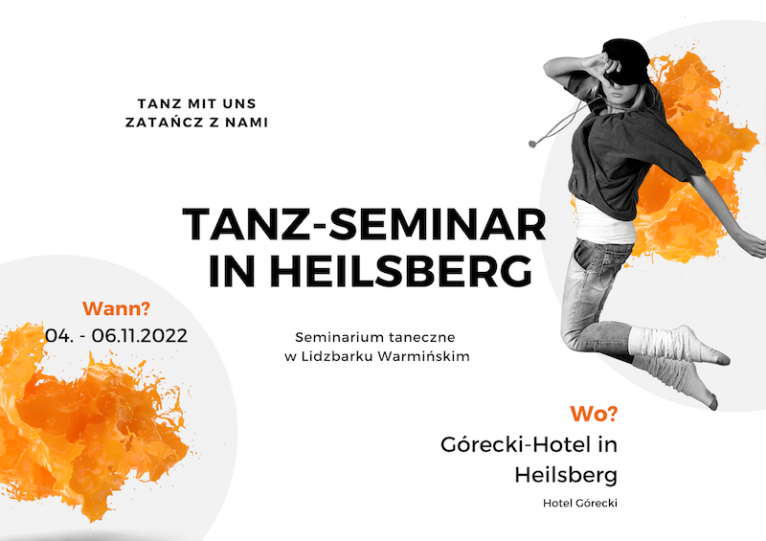 Zaproszenie na warsztaty taneczne 2022