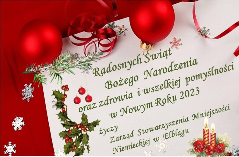 Elbląg – Życzenia Świąteczne 2022