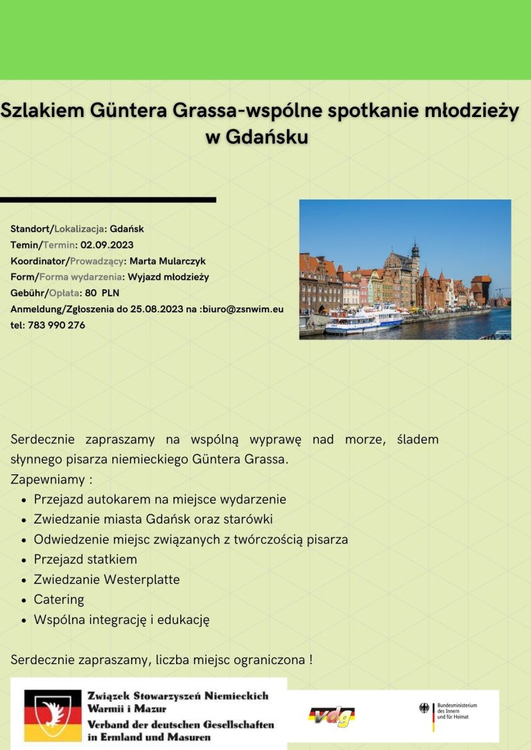 Projekt – Ausflug nach Danzig