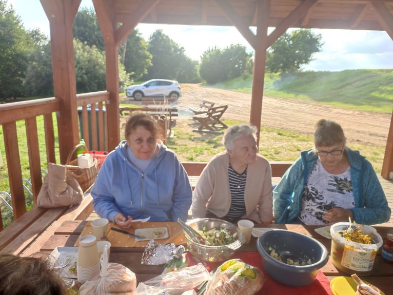 Olsztynek – Ognisko nad jeziorem