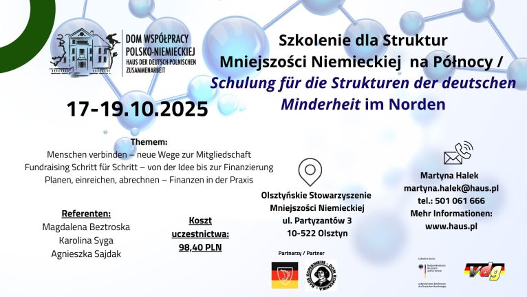 Szkolenie – Dom Współpracy Polsko-Niemieckiej