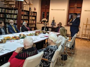 Podczas spotkania adwentowego - beim Adventstreffen